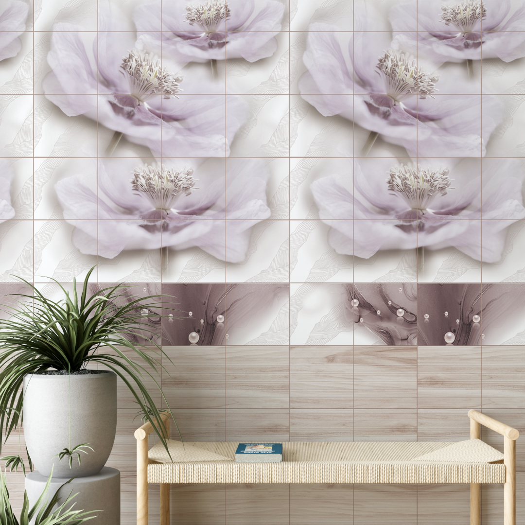 Панель пласт. "Новита" Флёр (Узор) 2,7*0,25 STSR-424 АКВАТОН Novita - Вид №2