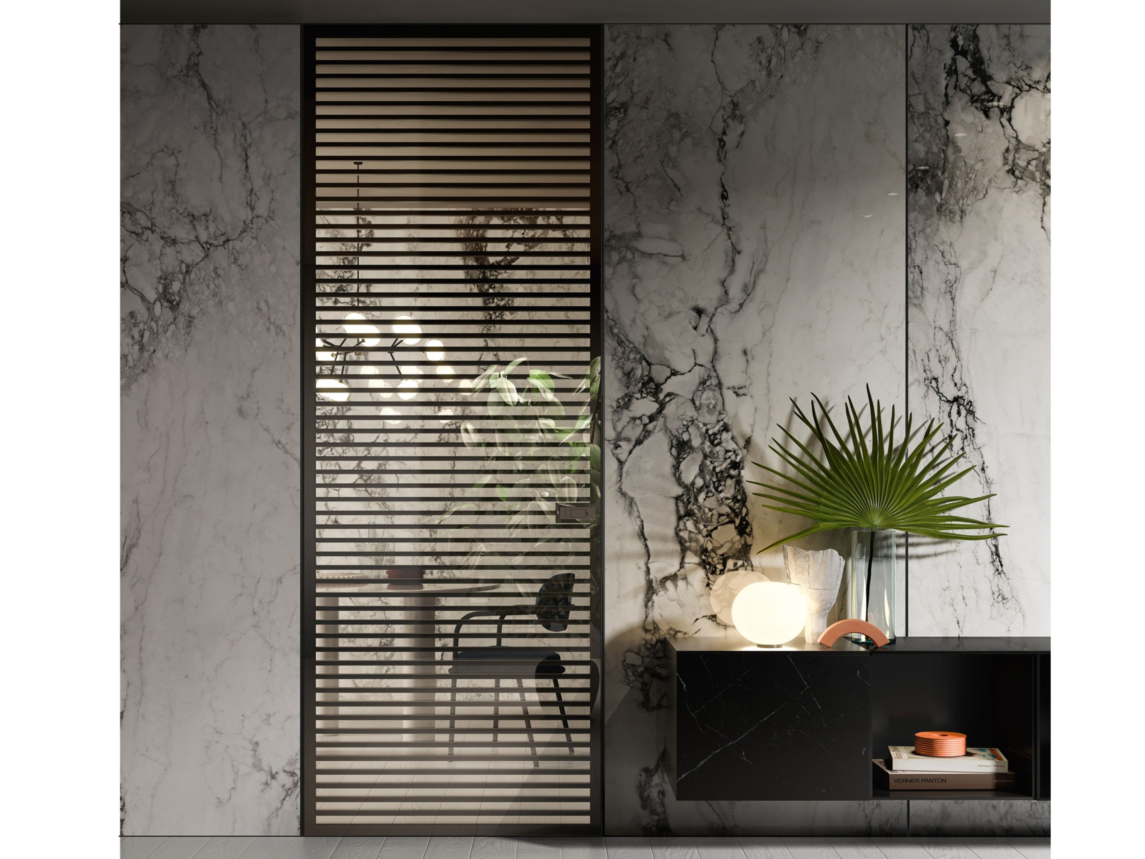 Стеклянная распашная дверь GAROFOLI Bisystem ARCH-00060514 - Вид №12