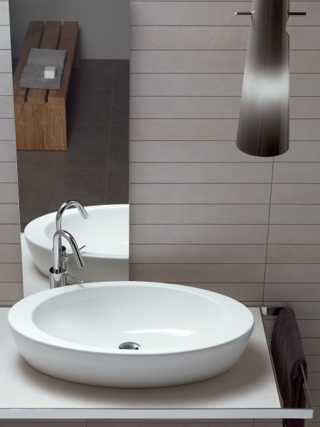 Y0R201 Nido 75 умывальник для установки на поверхность Hatria 