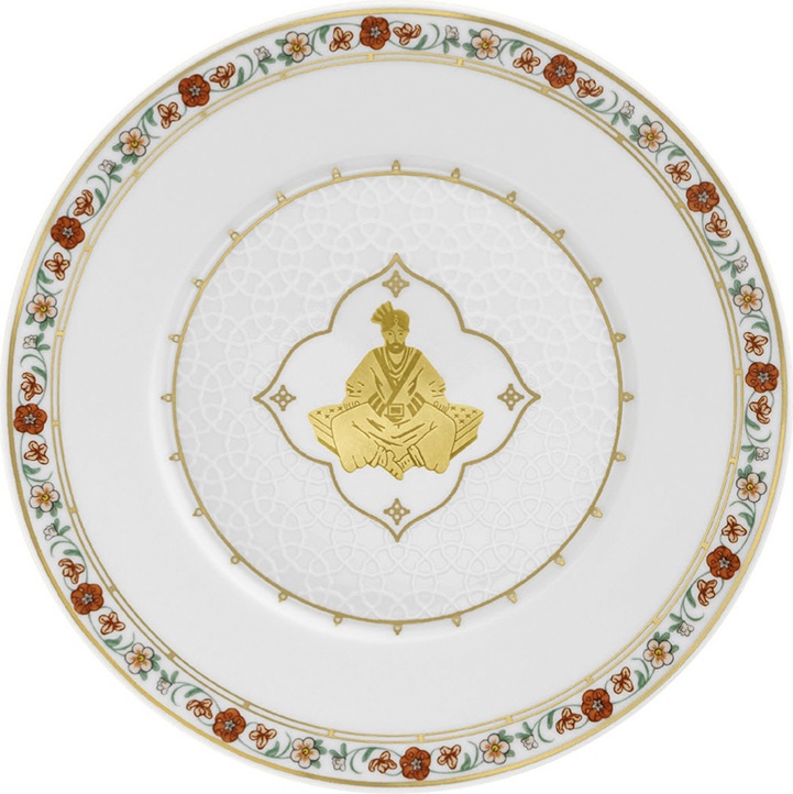 10543999 Furstenberg Тарелка десертная Furstenberg "Раджастан, Махараджа Индора" 16см Фарфор 