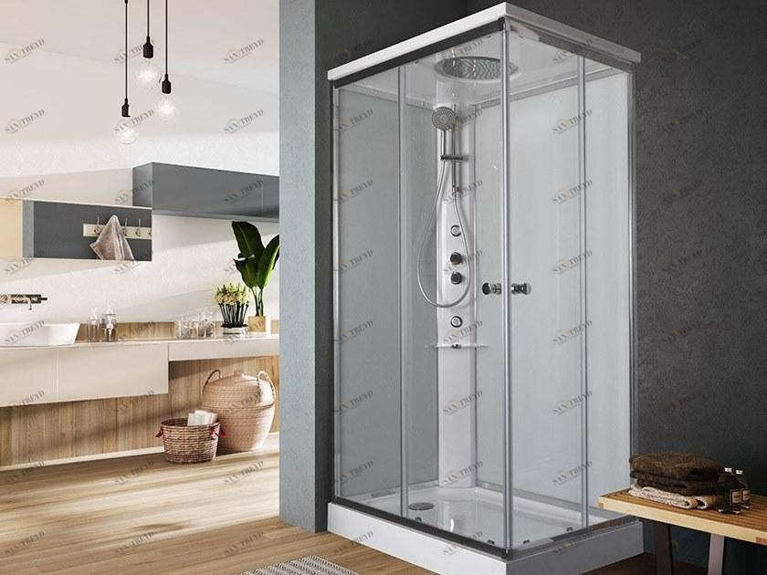 Glass1989 Многофункциональная прямоугольная душевая кабина Home & spa rituals sun-id-1415650