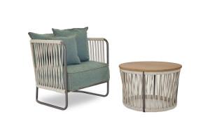 Круглый садовый столик