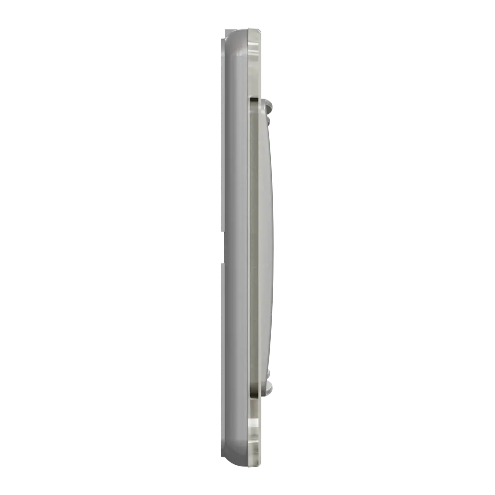 Рамка для розеток и выключателей Systeme Electric Sedna Design 2 поста, цвет белое стекло STLM-2043020 - Вид №3
