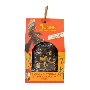 Кормушка для диких птиц Домик, пластик, корм 100 г 85048595 STLM-2078552