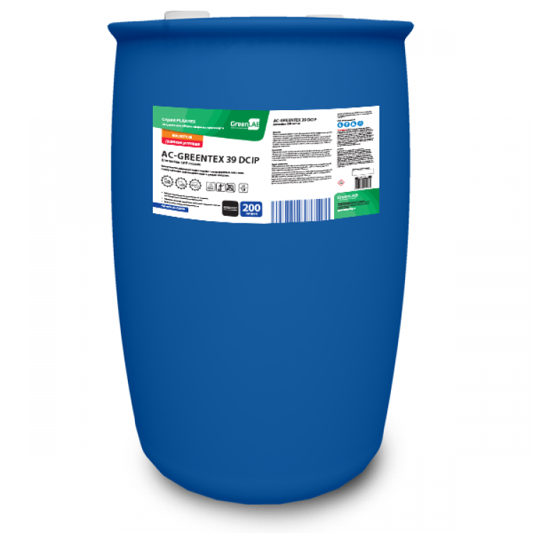AC-039/200 GreenLAB AC - GREENTEX 39 DCIP, 200 л, Для мойки СИП систем 
