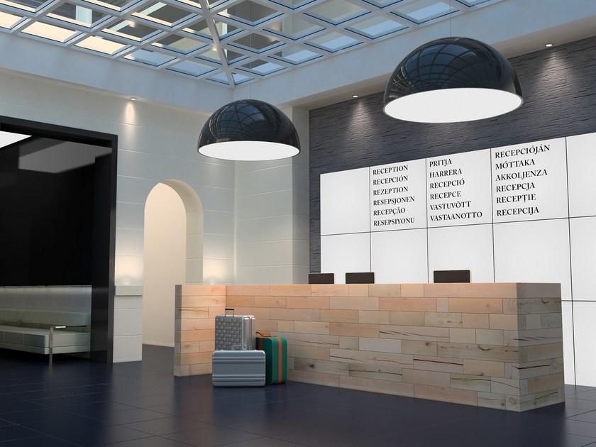 CRAFTWAND Стойка администратора для модульного информационного пункта из бука Craftwand® sun-id-1500174 - Вид №1