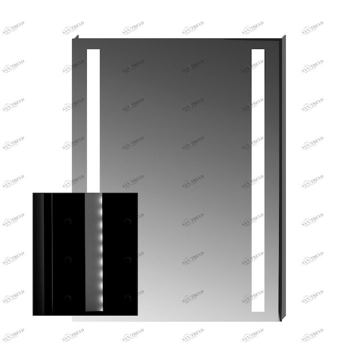 JIKA Зеркало в ванную  H455725 Clear 