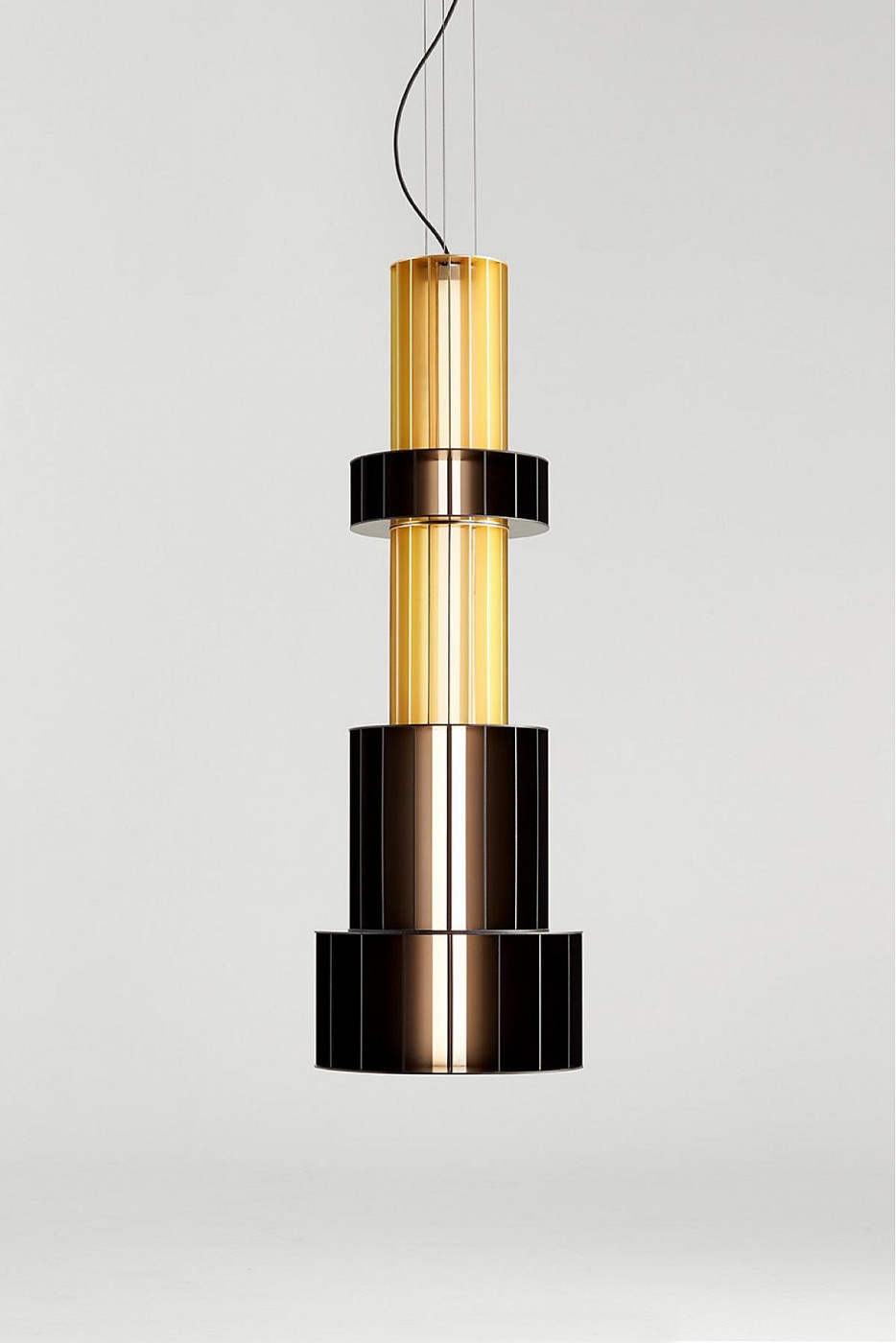 089720 Подвесной светильник T GR черный Parachilna Babel Santreyd - Вид №1