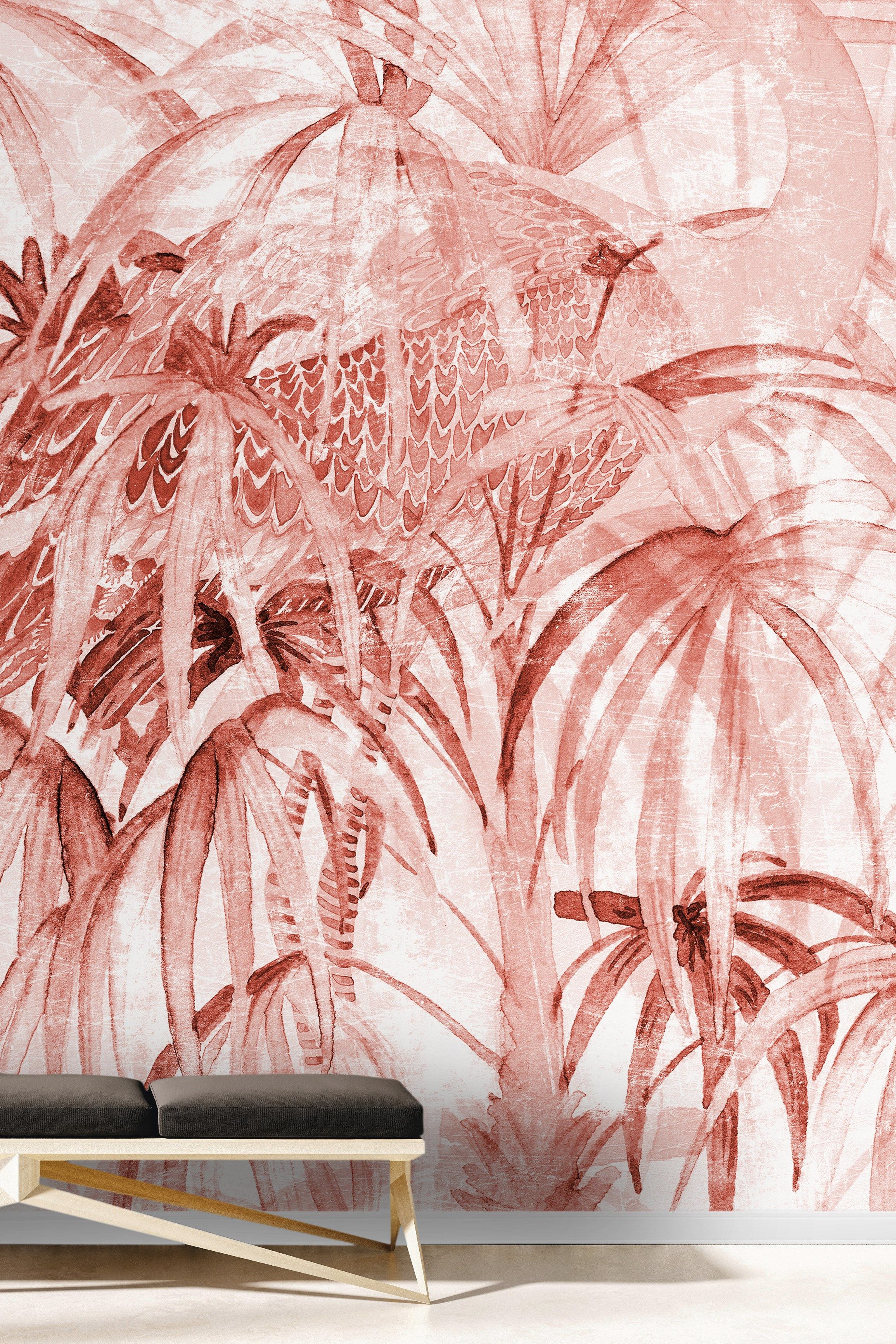 Тропические обои ПВХ бесплатно, ЭКО, моющиеся WallPepper Online SELECTION ARCH-00052516 - Вид №2