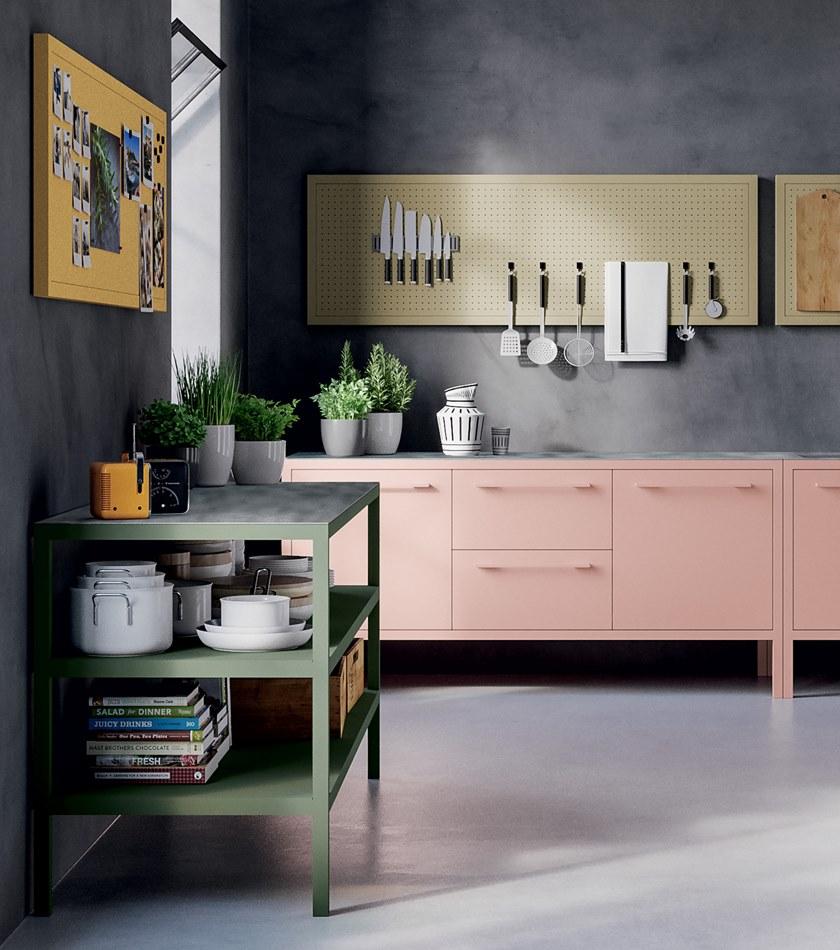 Fantin Металлическая мини-кухня для внутреннего и внешнего использования Frame sun-id-1458228 - Вид №4