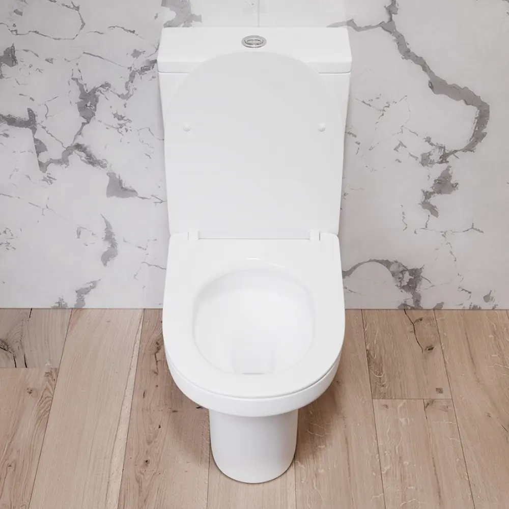 Унитаз-компакт Damixa горизонтальный выпуск с сиденьем микролифт Skyline STLM-2164500 - Вид №5