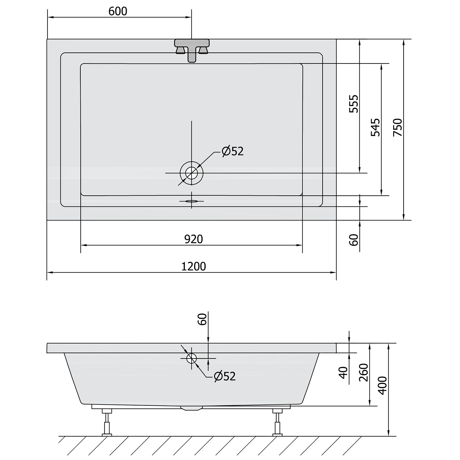 71564 Polysan Поддоны из акрилата  - Вид №4