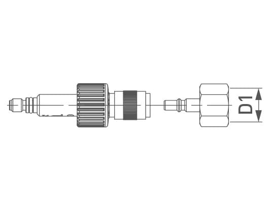 Комплект для выхода давления TECO G2 Punto Orange® ARCH-00032892 - Вид №2