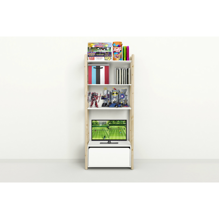 Гарнитур Maxi В, 1 полка и 1 ящик-органайзер, лакированный Flexa 812630480 - Вид №2