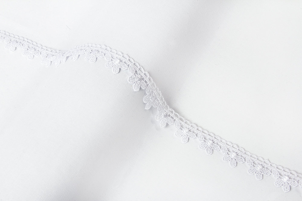 3290 Гипюр 22 мм в пакете Турция белый Gamma 