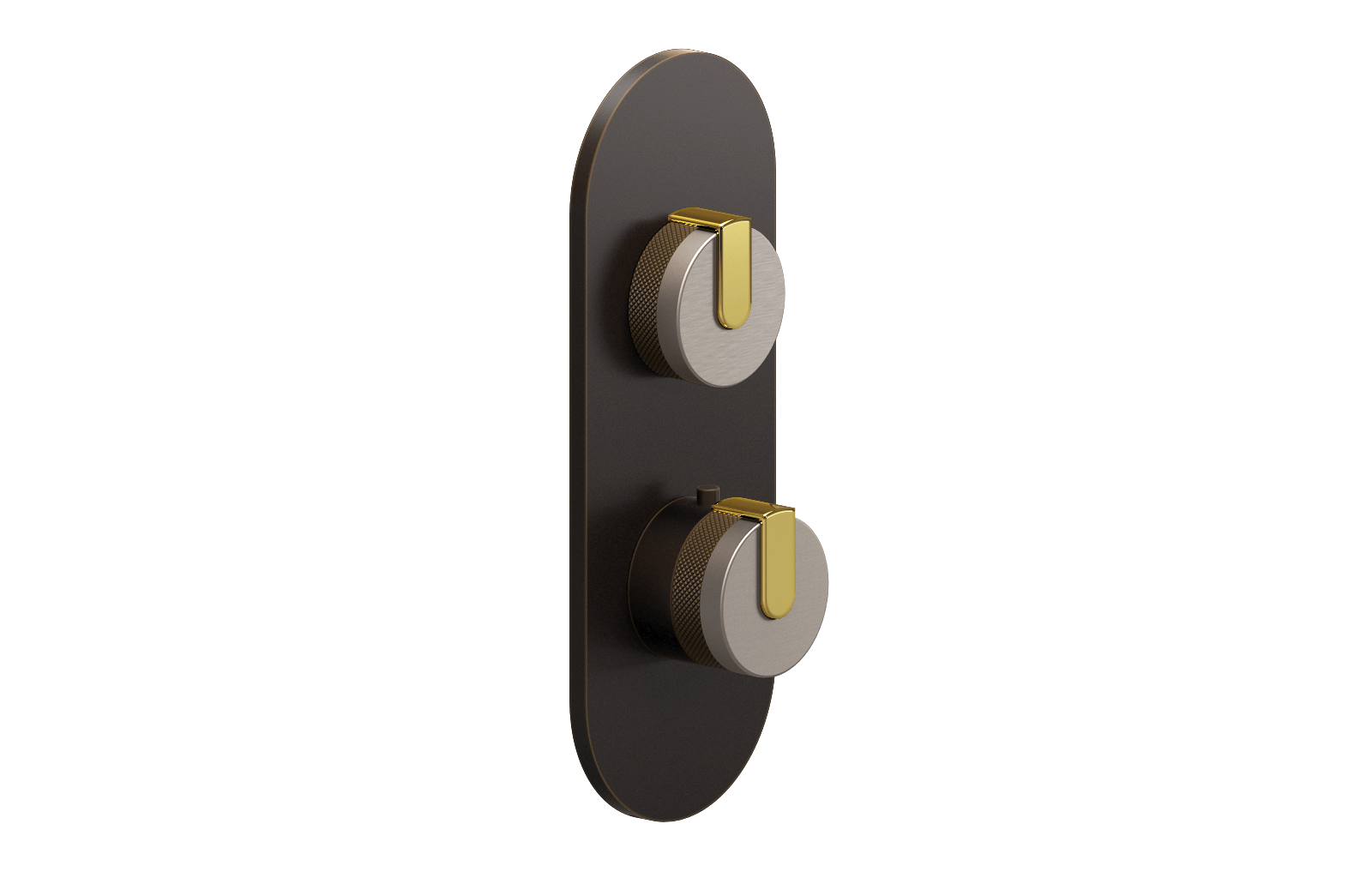 E-8026-R1SNE0-L1AU-OB-T Планка M-Series с 2 ручками - Внешняя часть GRAFF MOD+