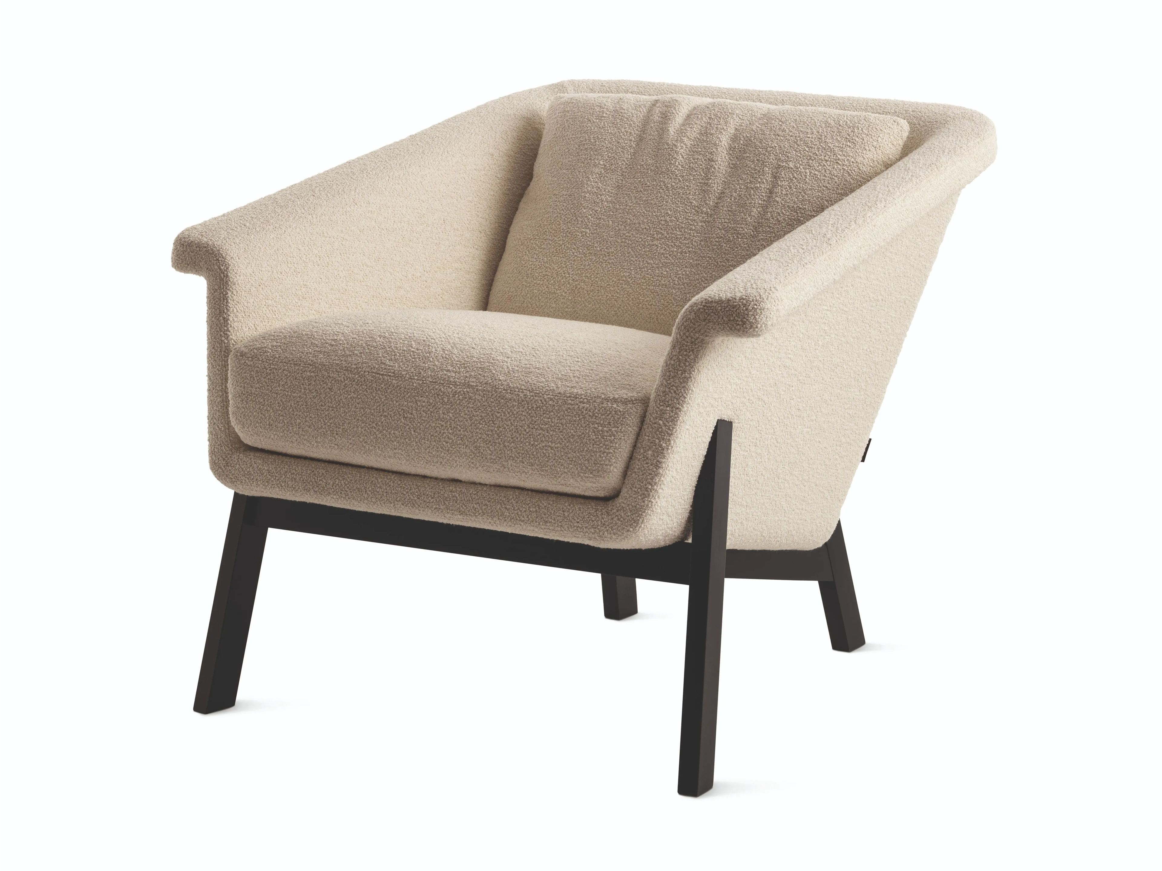 Кресло из ткани или кожи с подлокотниками Casamania & Horm Sienna ARCH-00125247