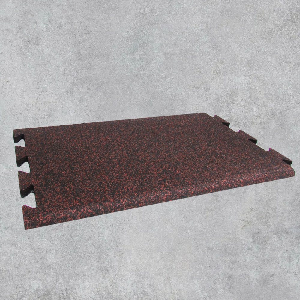 Накладка на ступеньки красная. Резиновое покрытие ЭКОПРОФИТ НС2Кр005
