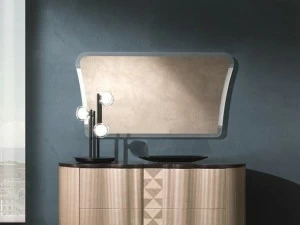 Carpanelli Прямоугольное настенное зеркало Mistral Sp33b