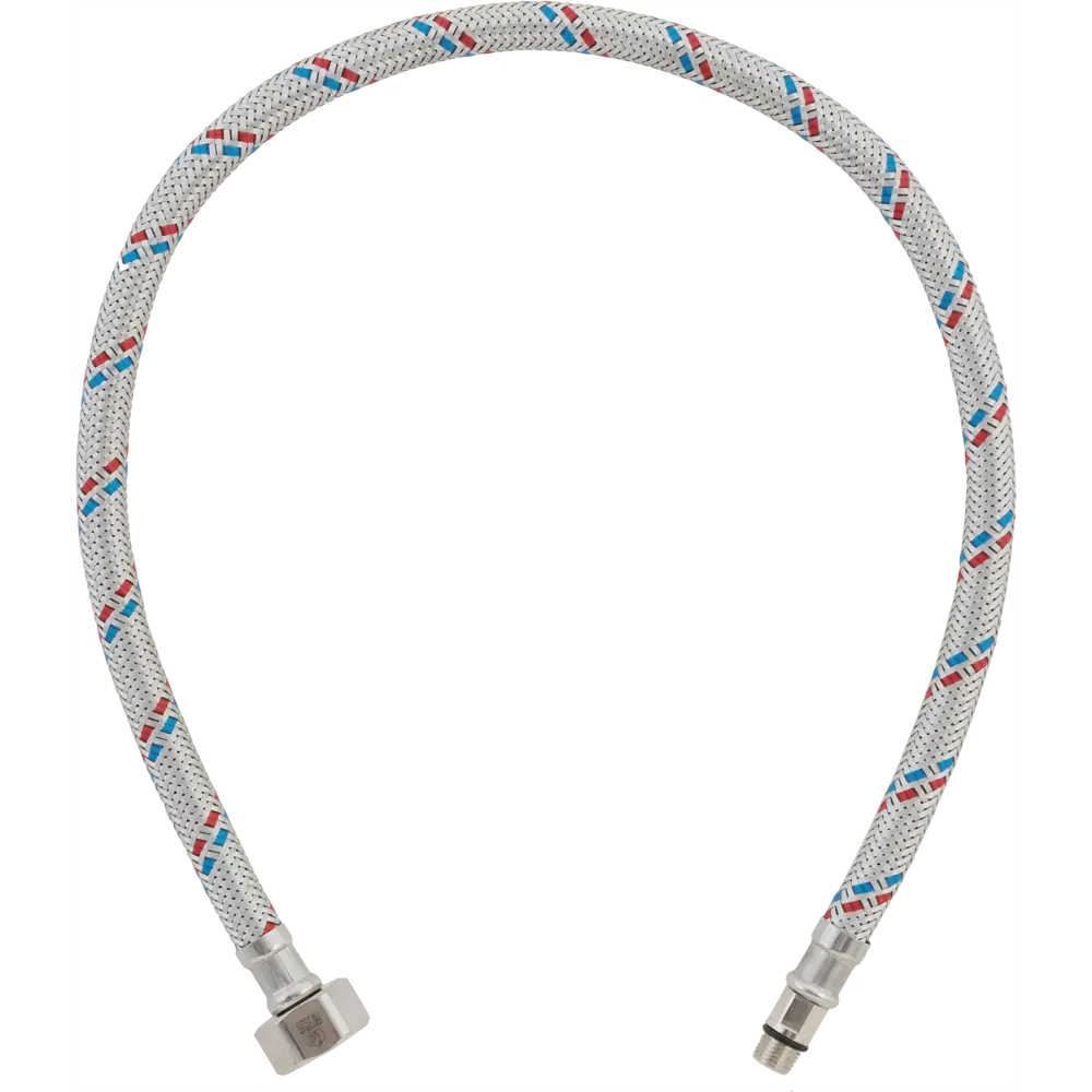 Гибкая подводка для воды, 1/2", М10, штуцер-гайка, 30 см 82894089 STLM-2077306 Santreyd 