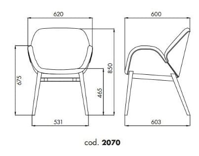 Кожаное кресло ALMA DESIGN Lips ARCH-00111075 - Вид №5