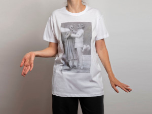 Футболка из органического хлопка с принтом