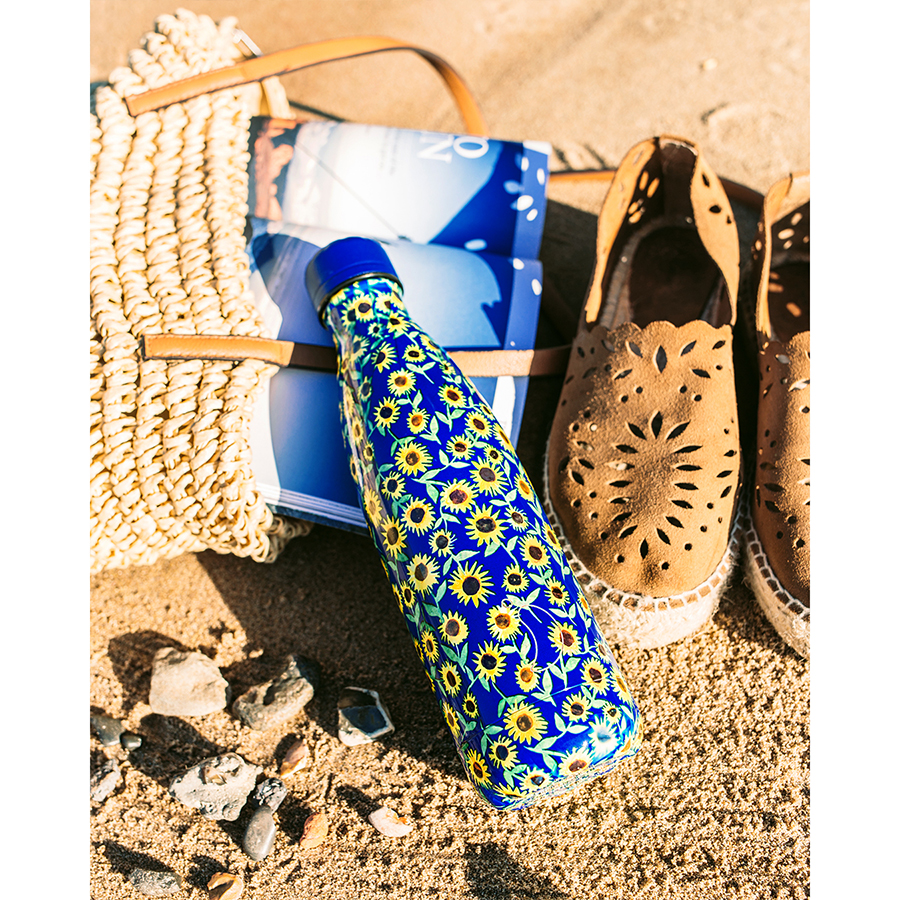 B500FLSUN Термос floral, sunflower, 500 мл Chilly's Bottles  - Вид №1