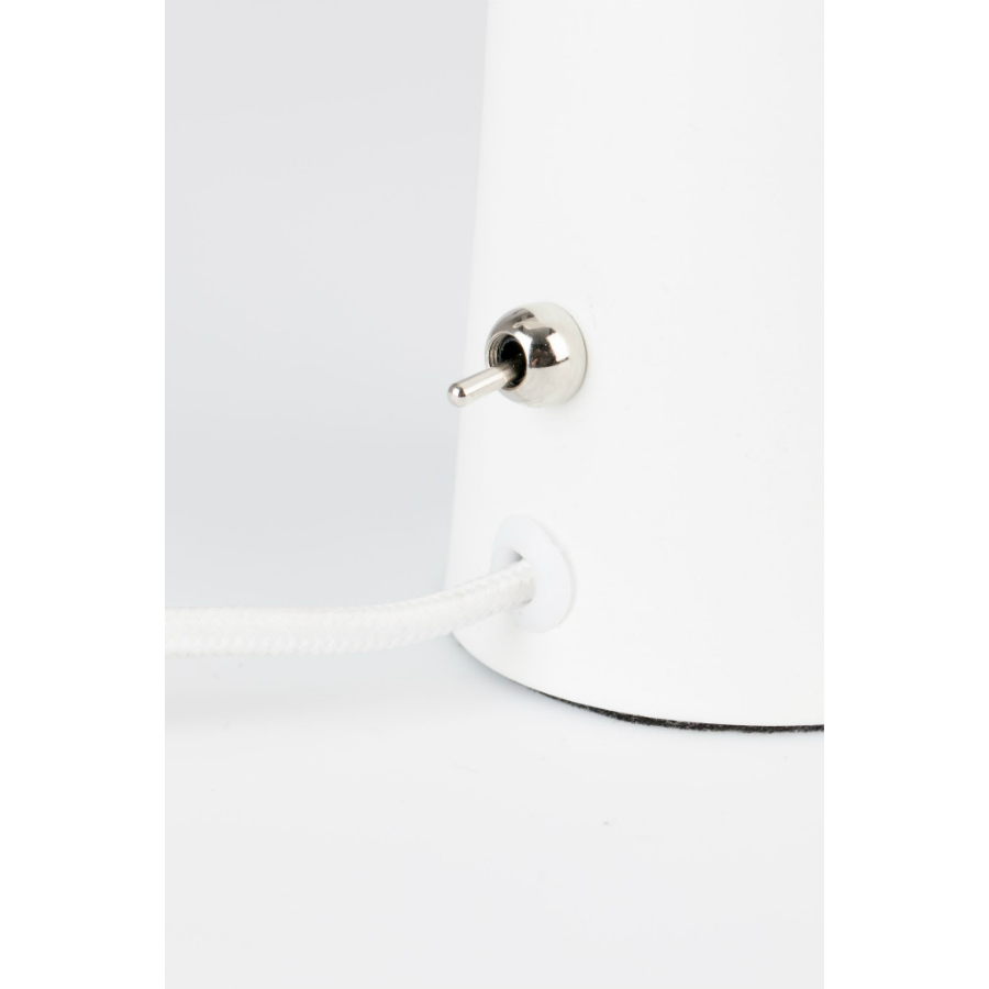 Лампа настольная Vesper, белая White Label Living 5200081 - Вид №6