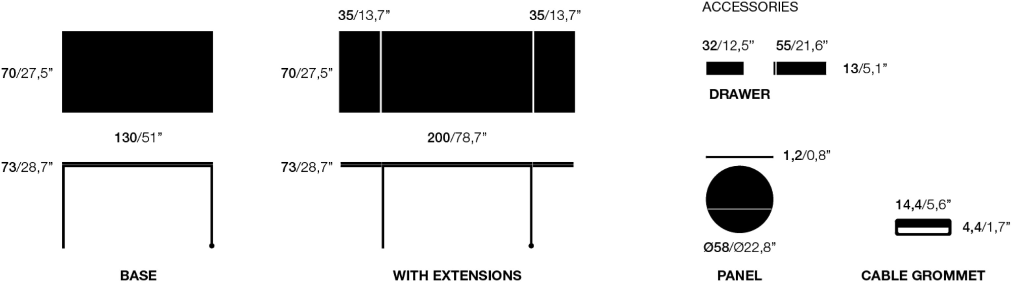 Opinion Ciatti Раздвижной стол / письменный стол Macis sun-id-1419929 - Вид №10