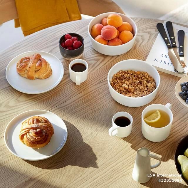 Набор фарфоровых тарелок-Ø20cm LSA Collective ARCH-00102271 - Вид №6