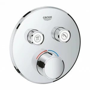Внешняя часть смесителя GROHE Grohtherm SmartControl на 2 выхода, хром (29145000)