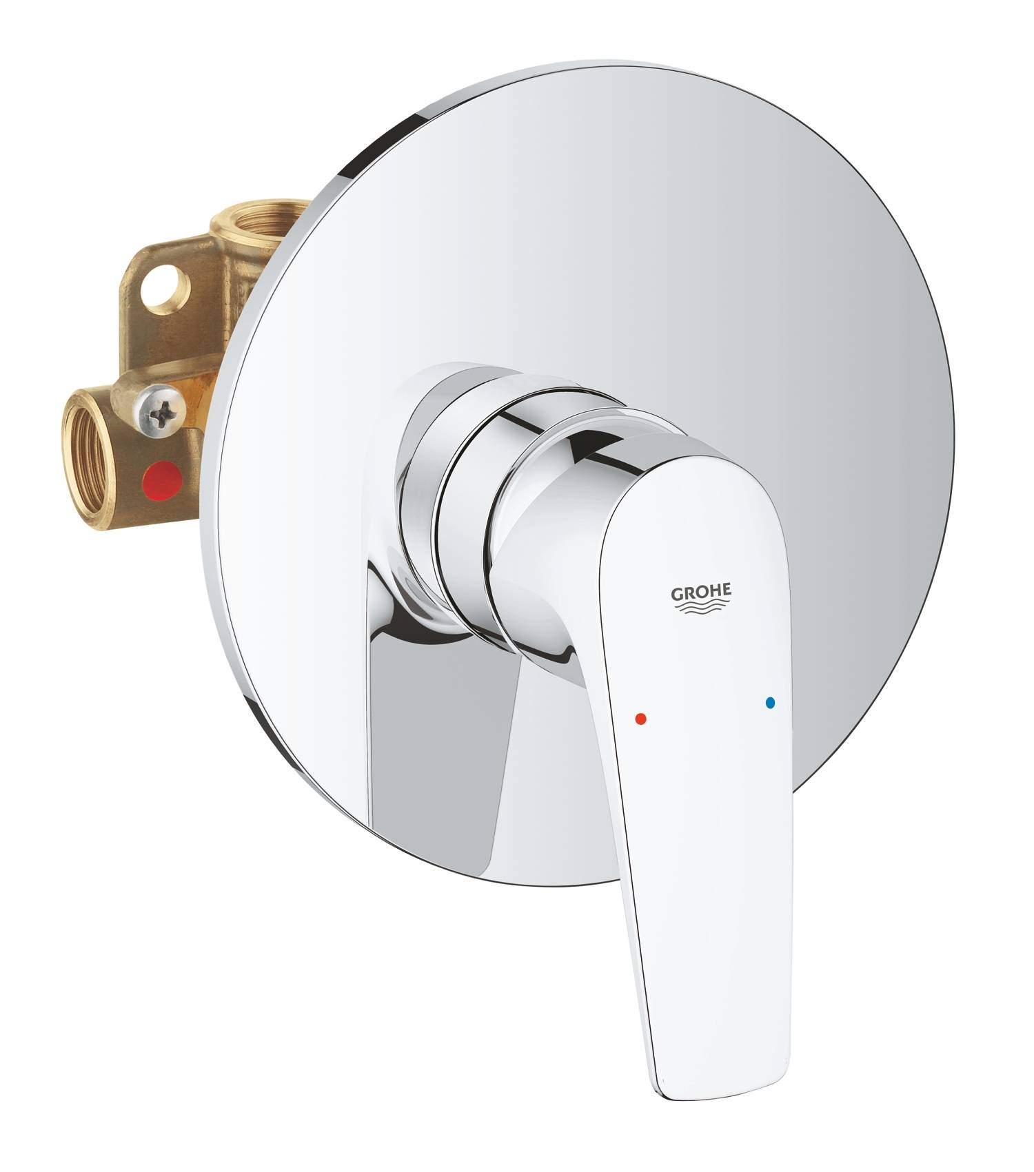Смеситель для душа GROHE Start Flow, встраиваемый, со встроенным механизмом (29116000)