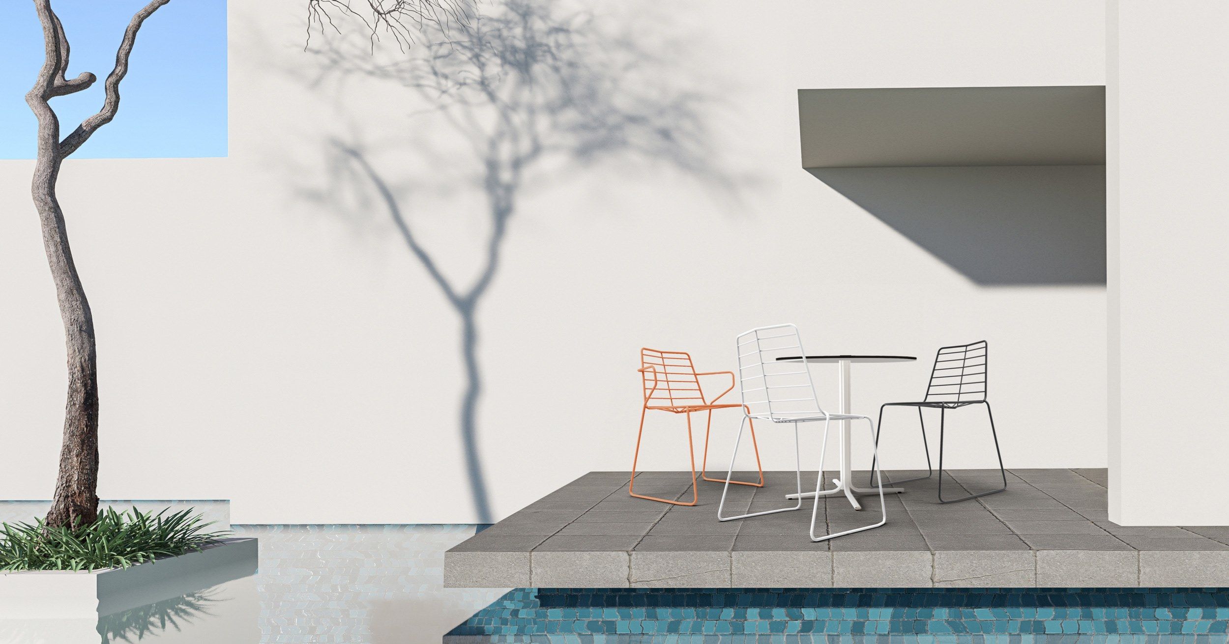 Штабелируемый стул с подлокотниками Quinti Sedute Palmas ARCH-00134231 - Вид №1