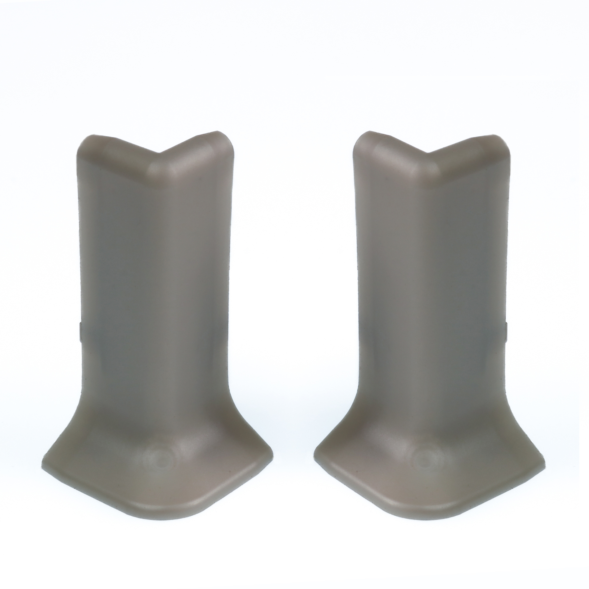 86271442 Угол для плинтуса внешний «Серебро», высота 60 мм, 2 шт. STLM-0067488 Santreyd 