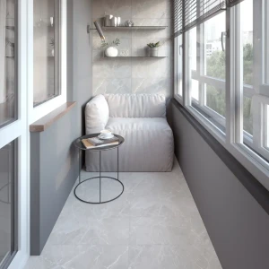 Глазурованный керамогранит LB Ceramics Эпоха 30x60.3 см 1.44 м² матовый цвет камень серый