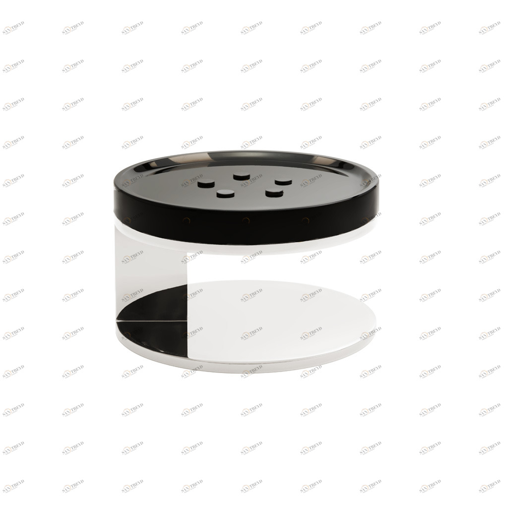 FS04-605 FS04-605 Мыльница ОБСИДИАН ФУЗИЯ Cristal & Bronze FUSION OBSIDIENNE 