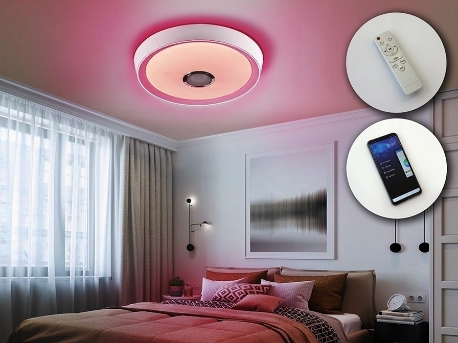 087335 Потолочный светильник белый Ø50 Schuller Jazz - Вид №4