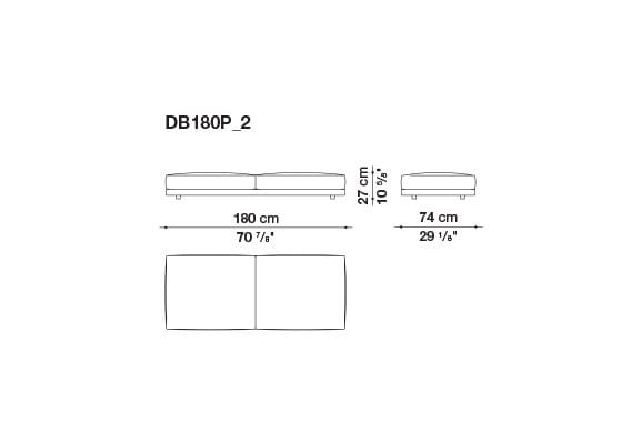 Кожаный диван B&B Italia док ARCH-00106863 - Вид №41