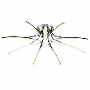 Потолочный светодиодный светильник IDLamp Fidji 412/8PF-LEDChrome IDLAMP FIDJI 202423 Хром