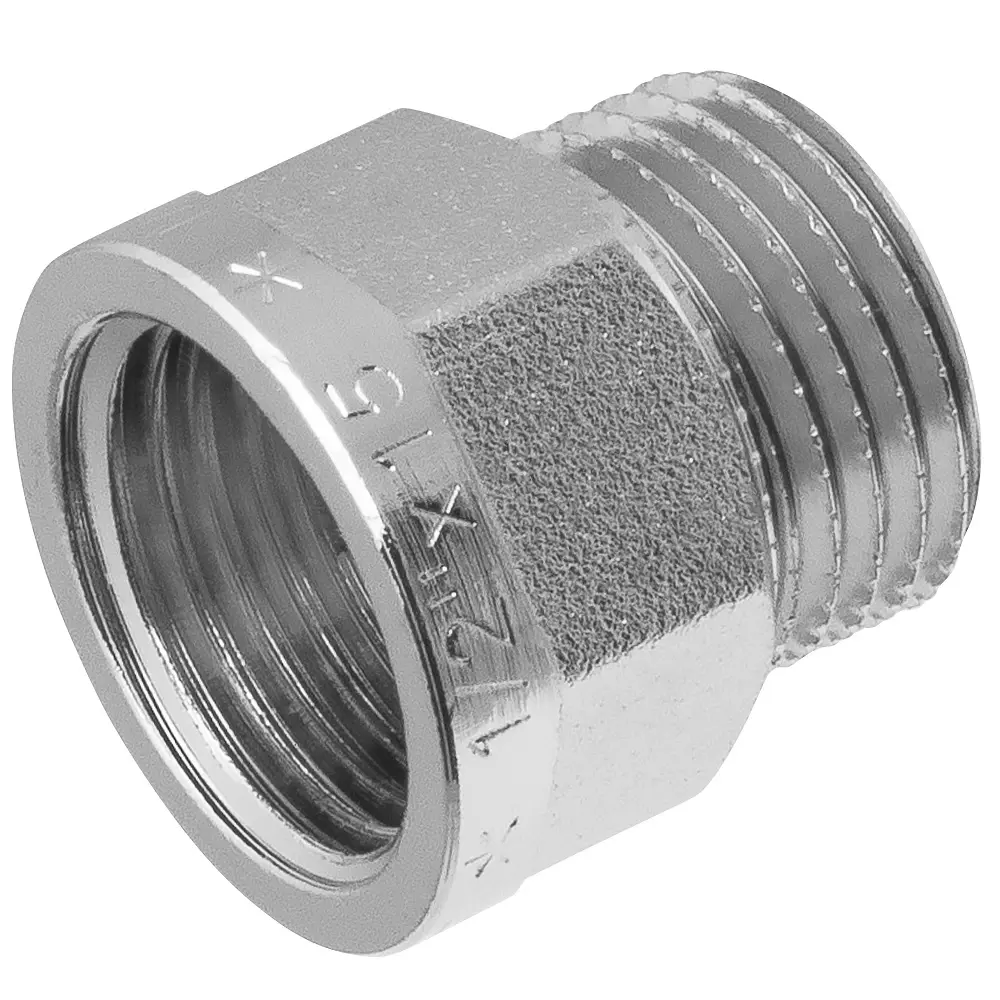 Удлинитель шестигранный MPF 1/2" ВР-НР 15 мм латунь ИС.072801 89409155 STLM-2040612  - Вид №1