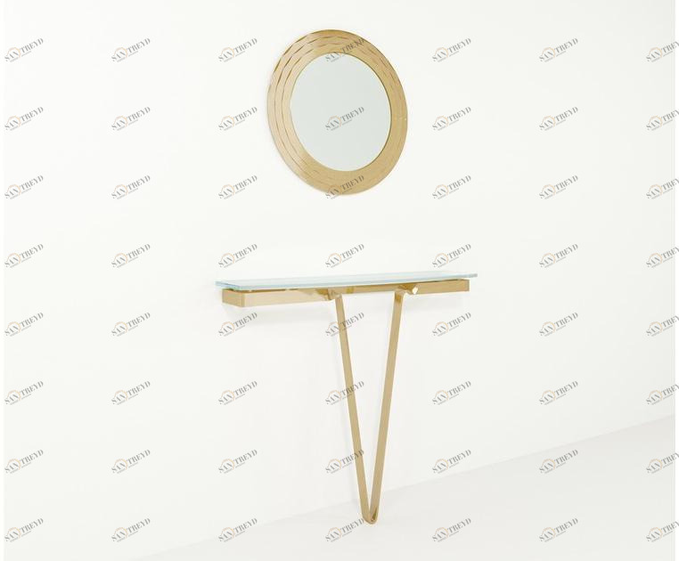 Barel Консоль из хрусталя и железного лезвия Lama sun-id-1479790