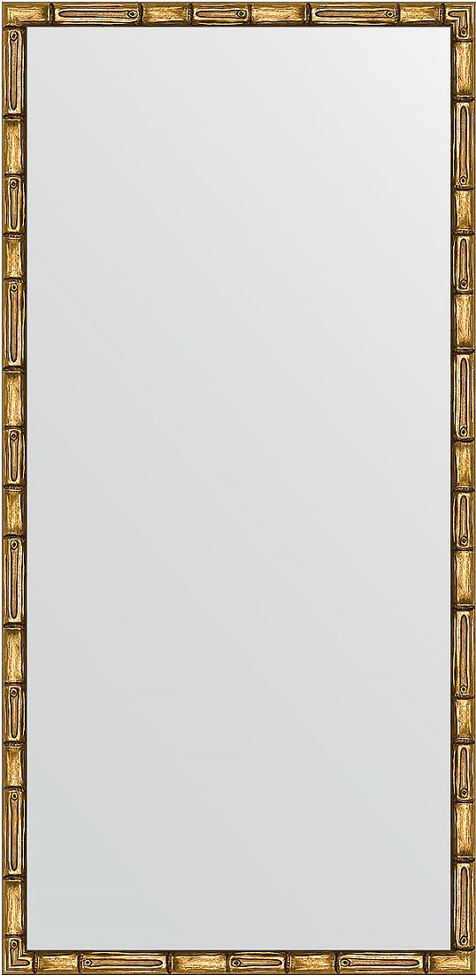 BY 0695 Зеркало в багетной раме - золотой бамбук 24 mm EVOFORM Definite
