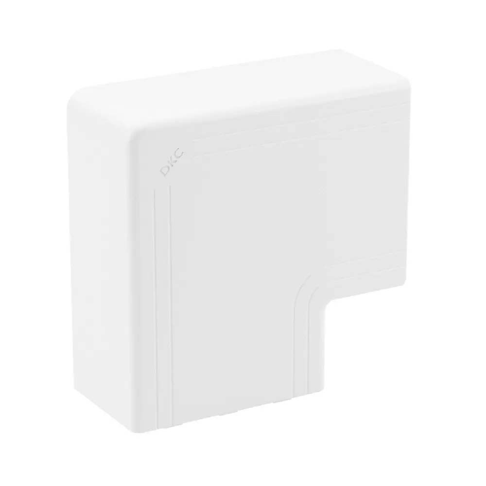 Отвод для кабель-канала DKC Npan 100x60 мм цвет белый STLM-2065614