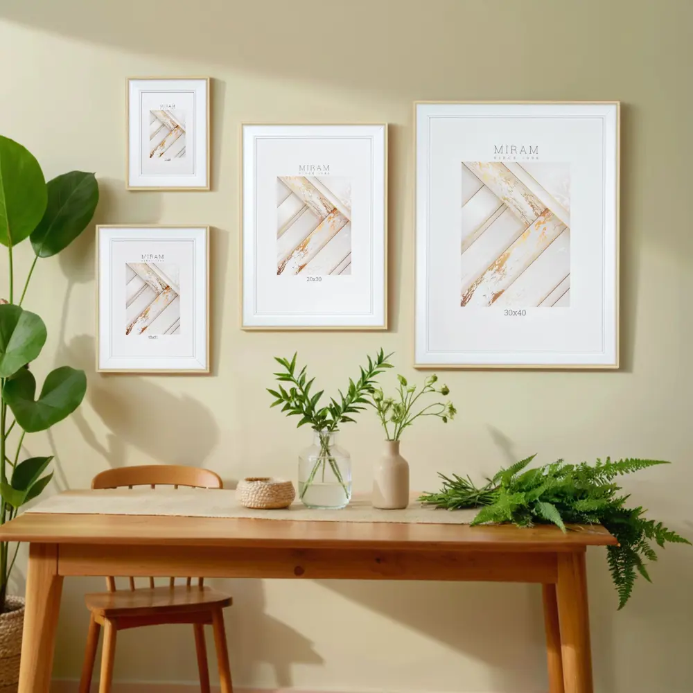 Рамка Мирам 30×40 см белая пластиковая для фото и картин 89422794 STLM-1572809 - Вид №2