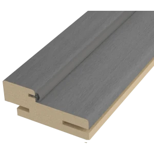 Дверная коробка телескопическая Челси 2100x71x28 мм финиш-бумага ламинация цвет сильвер (комплект 2.5 шт.)