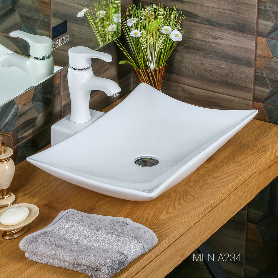 Накладная раковина melana mln-a234 A234-805 - Вид №3