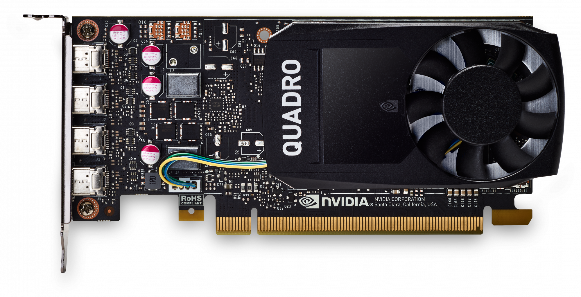 VCQP1000V2BLK-1 Vga nvidia quadro p1000 v2, 4gb gddr5/128bit,pci-e x16 3.0 PNY Santreyd 