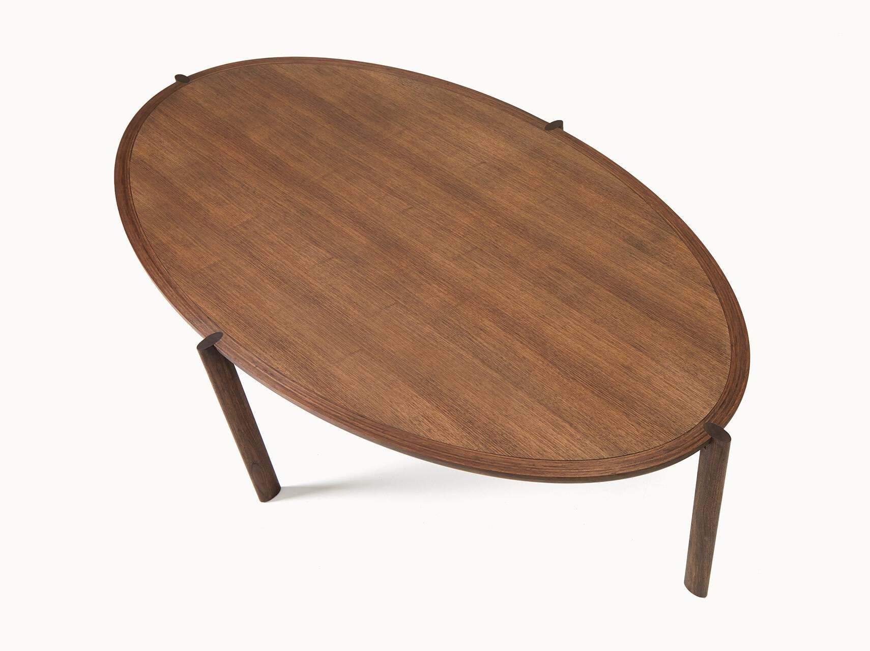 Овальный стол из массива дерева BassamFellows спица ARCH-00002709