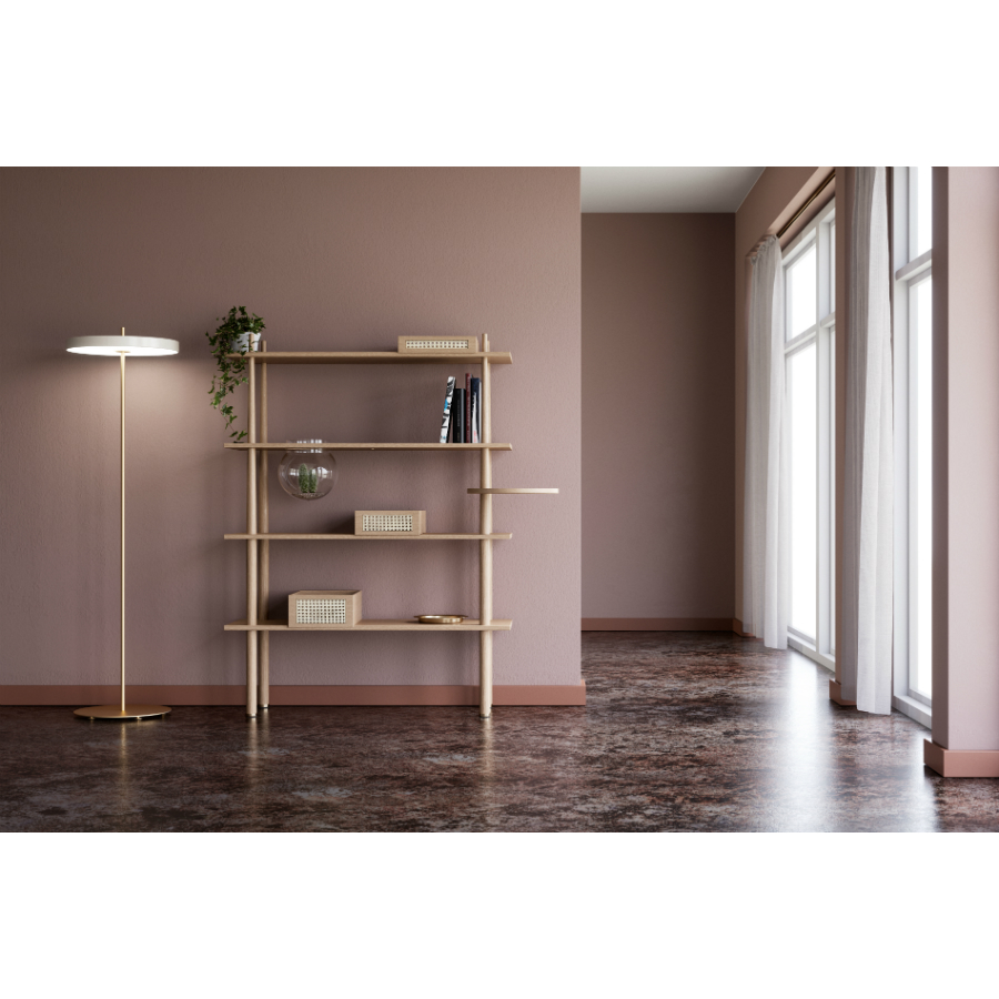 2337 Светильник напольный asteria floor, D43 см, белый UMAGE  - Вид №2