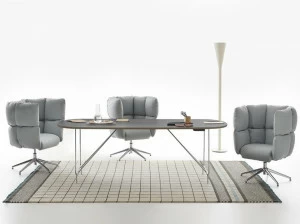 Manerba Стол / стол для переговоров из дерева Litta